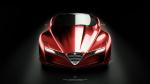 Alfa Romeo 12C GTS concept by Ugur Sahin 2012 года